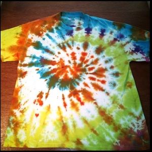Tie Dye Men’s T-Shirt, XL